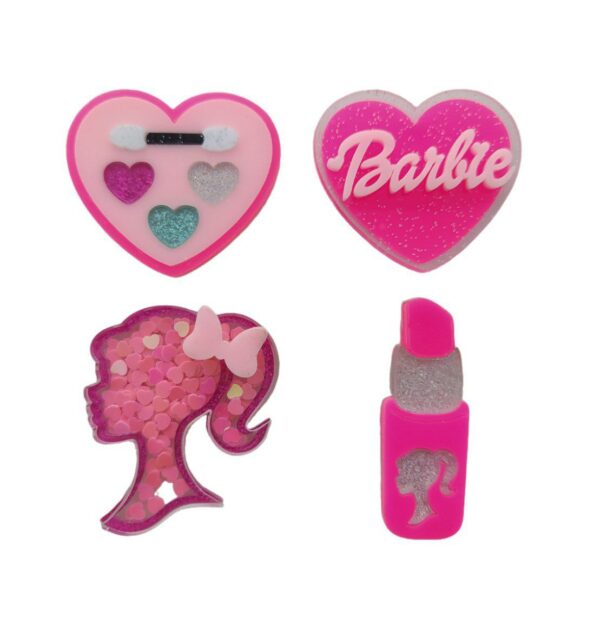 Apliques Barbie em Acrílico - Unidade