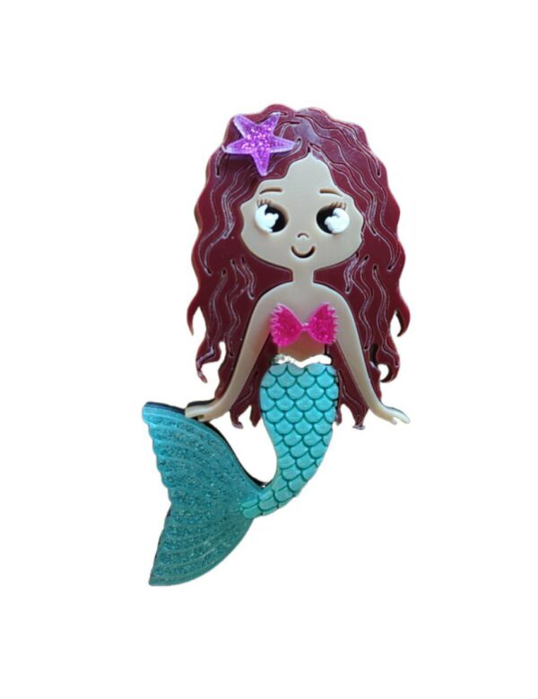 Pequena Sereia Curvada para Tiara