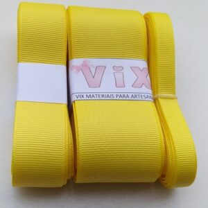 Gorgurão Yama Cor 640 (Amarelo Médio)