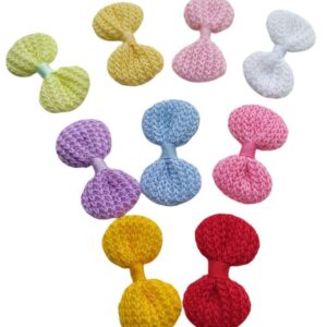 Laço de Tricô 5cm - O par