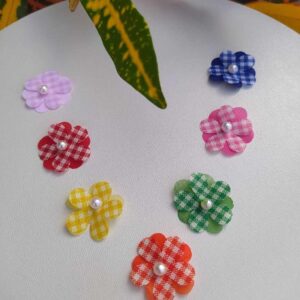 Kit Florzinha Xadrez 2,5cm