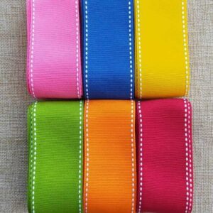 Kit de Fitas Pespontadas 38mm - Cores Fortes