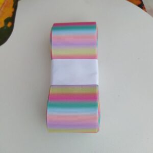 Gorgurão Estampado Degradê 38mm - o metro