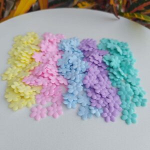 Mini Florzinha Prensada Candy - 200 Unidades
