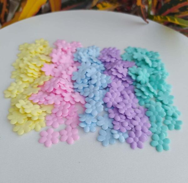 Mini Florzinha Prensada Candy - 200 Unidades