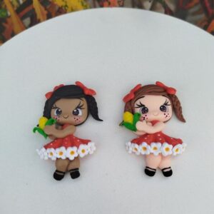 Bonequinha de Biscuit Milho - Unidade
