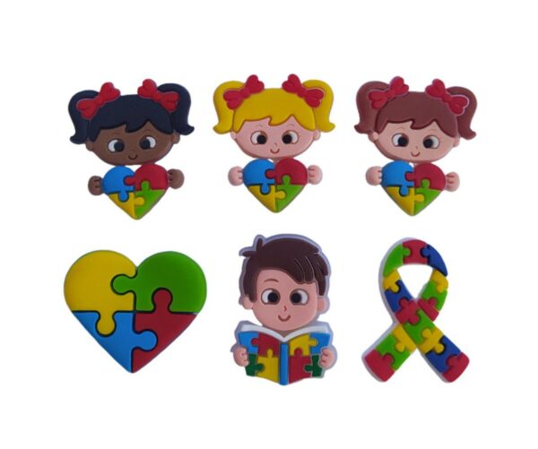 Apliques Autismo - Unidade