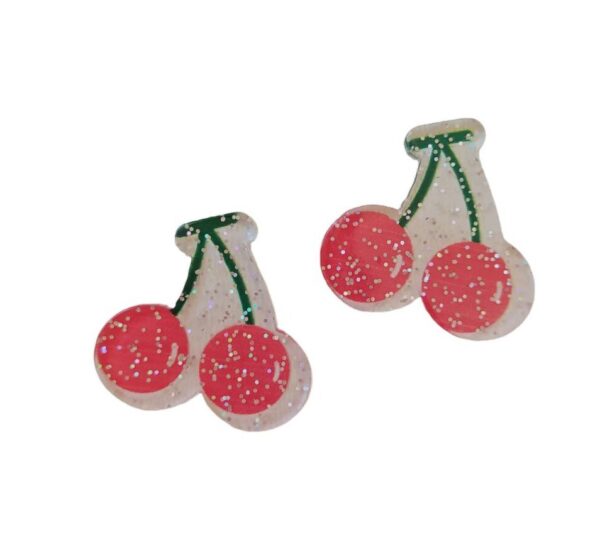 Cereja Glitter - 2 Unidades