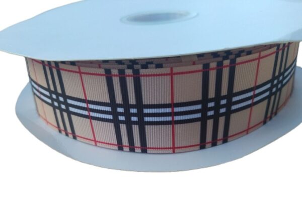 Gorgurão 38mm Xadrez Burberry