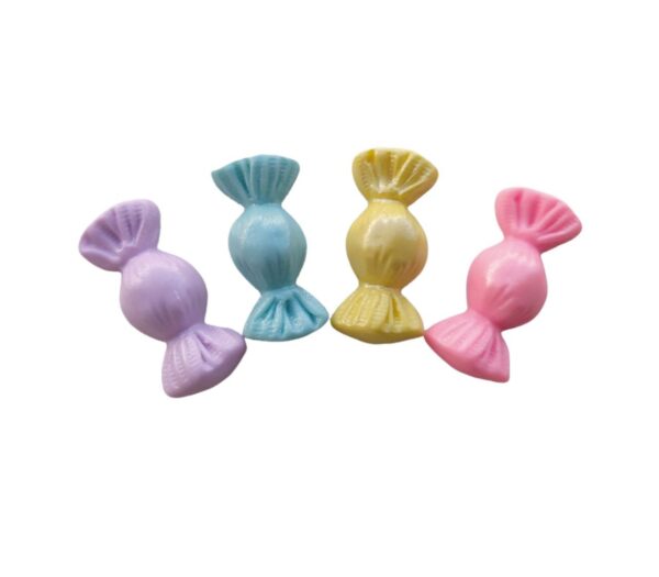 Balas em Biscuit 25mm - Kit com 4 Unidades