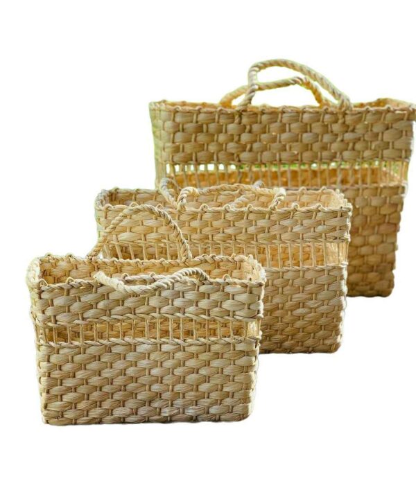 Bolsa de Palha Retangular