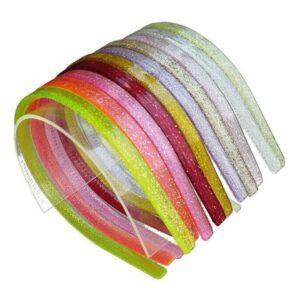 Tiara de Dentinho Glitter 10mm - Unidade
