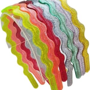 Tiara Zig Zag 10mm - Unidade
