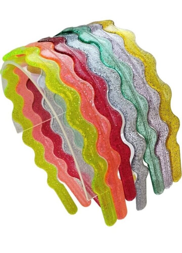 Tiara Zig Zag 10mm - Unidade