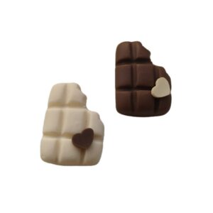 Tablete de Chocolate em Biscuit - Unidade