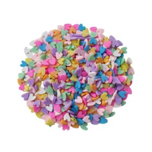 Fimo para Colagem Coração Colorido - 10 Gramas