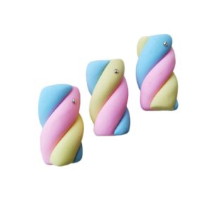 Marshmallow em Biscuit 4cm - Unidade