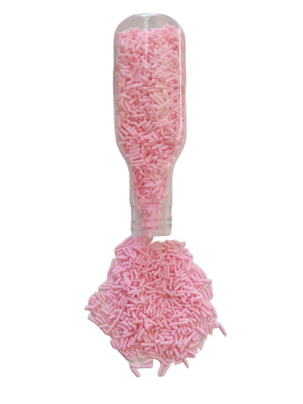Mini Granulado Rosa em Biscuit – 10 Gramas