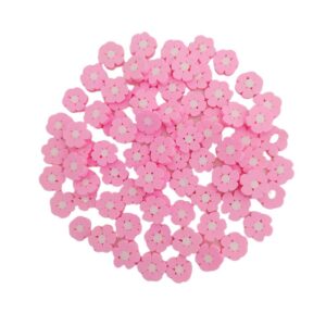 Mini Florzinha Rosa em Biscuit – 10 Gramas