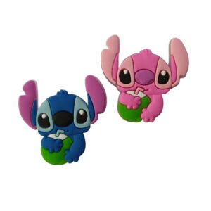 Stitch e Angel Água de Coco - 2 unidades