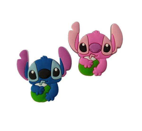 Stitch e Angel Água de Coco - 2 unidades