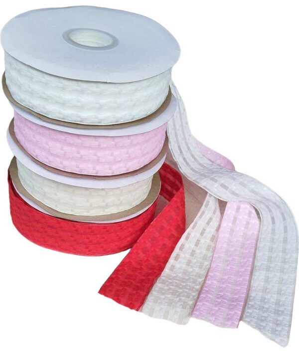 Fita Organza Trançada 38mm - O metro
