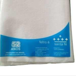 Feltro Santa Fé Branco - 50x35cm