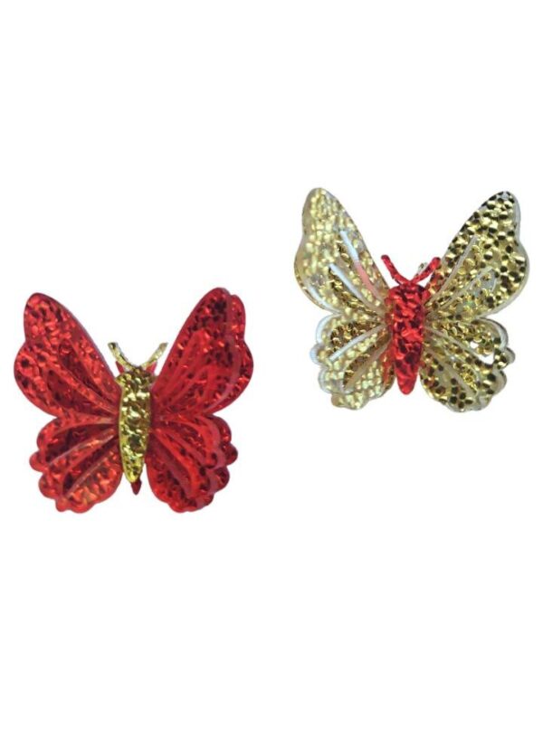 Borboleta em Acrílico 3,5cm - Unidade