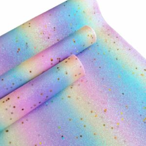 Lonita Glitter Estrela Arco Íris – Unidade 27x40cm