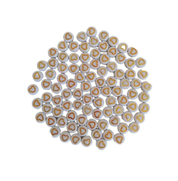 Bolinha Passante Coração Dourado - 20 Gramas