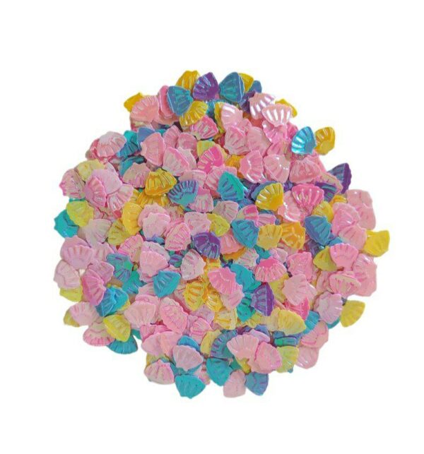 Lantejoula Concha Candy - 10 Gramas