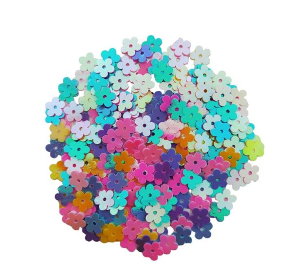 Lantejoula Florzinha Candy - 10 Gramas