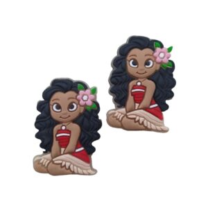 Princesa Moana Modelo Novo - 2 Unidades