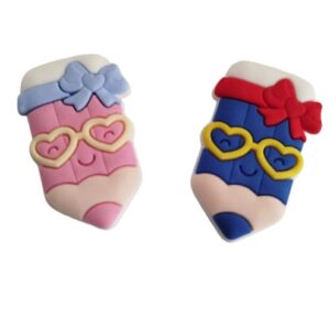 Aplique Lápis de Óculos - 2 Unidades