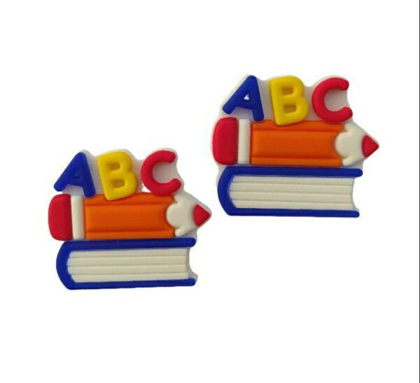 Aplique Caderno ABC - 2 Unidades