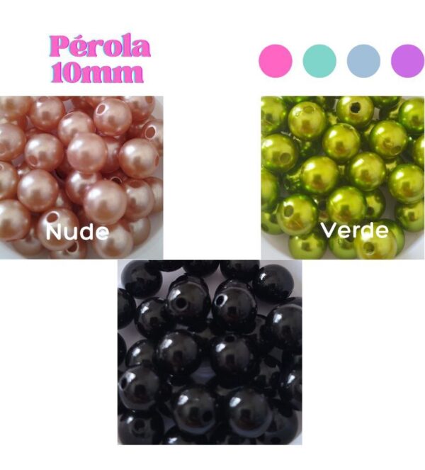 Pérola 10mm - 20 gramas