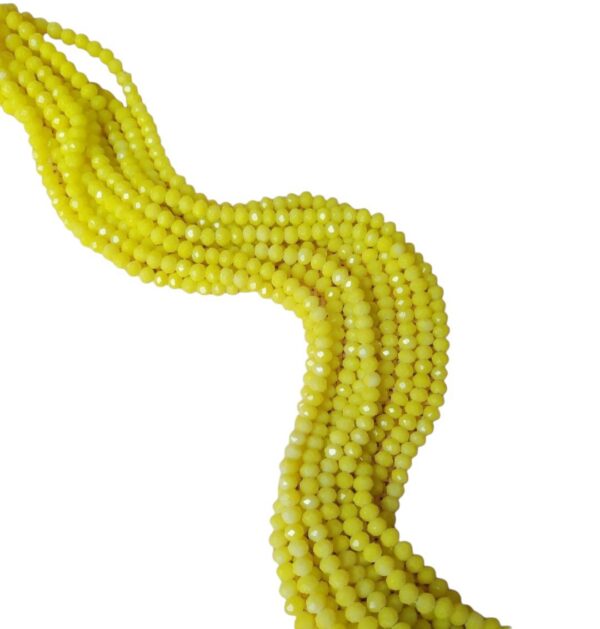 Cristal de Vidro Amarelo - 20 gramas