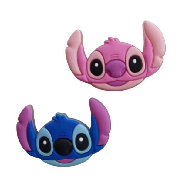 Stitch e Angel Rostinho - 2 Unidades