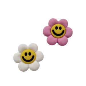 Aplique Flor Emoji - 2 Unidades