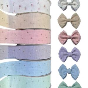 Fita Trabalhada Linho Estampada 38mm - O metro