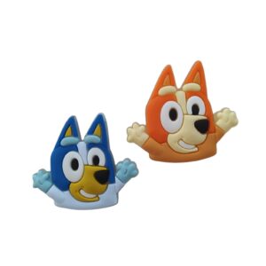 Bluey e Bingo Rostinho - 2 Unidades