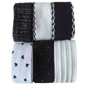 Kit Especial Fitas Preto e Branco - Leve 6 Pague 5