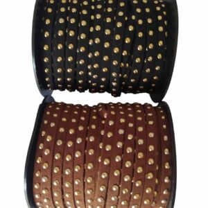 Fio Camurça 5mm Fileira Única - 2 Metros