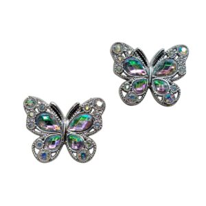 Borboleta com Cristais - 2 Unidades