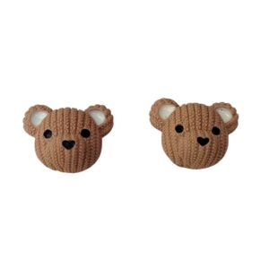 Ursinho Marrom Resina - 2 unidades