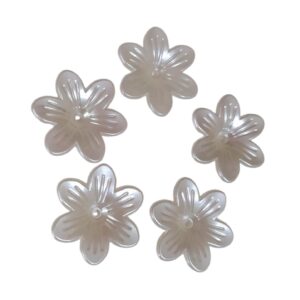 Flor Perolada 25mm - 20 Unidades