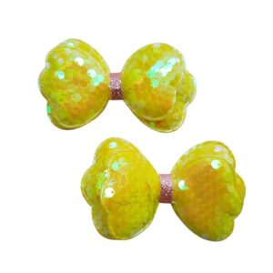 Laço Paetê 10cm - Unidade