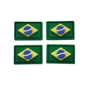 Bandeira do Brasil 15mm - 4 Unidades