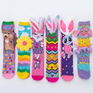 Meias Divertidas 3D - 12 Pares