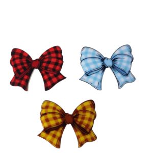 Aplique Laço Sublimado Junino - 2 unidades